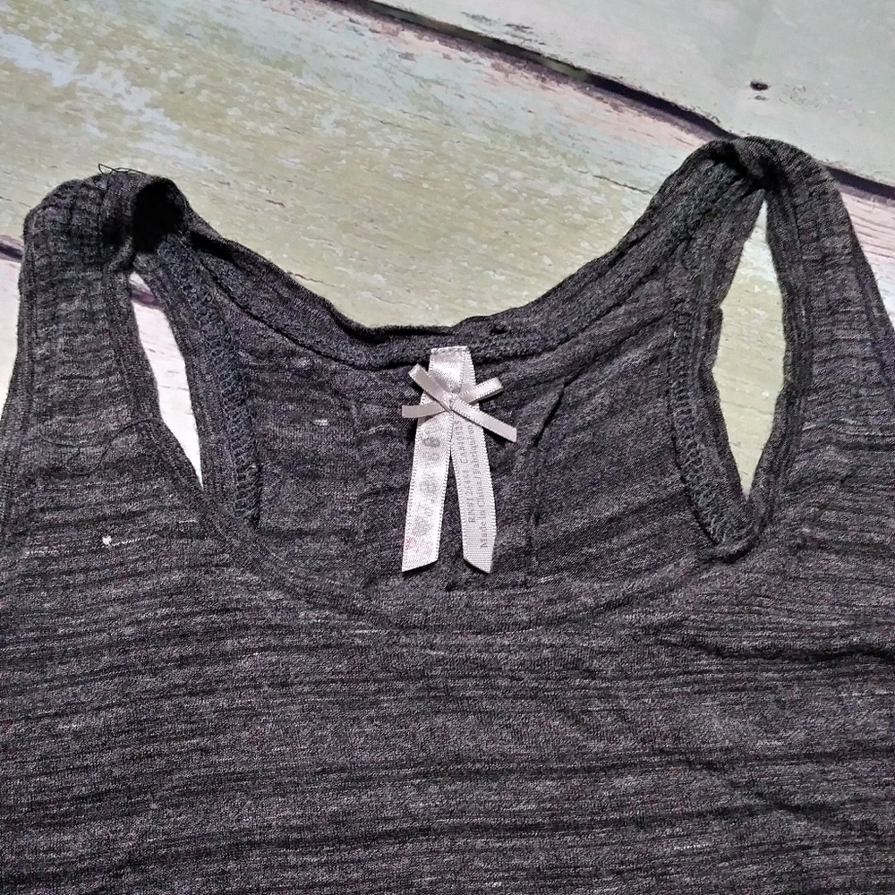 Gray Razorback Tank Top Comfy & Cute - Picture 2 of 14